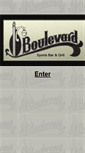 Mobile Screenshot of blvd-grill.com